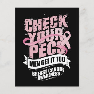 Check Your Pecs Men Breast Cancer Awareness