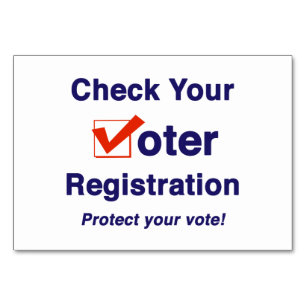 Check Your Voter Registration 2022 Election Table Number