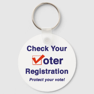 Check Your Voter Registration 2026 Election Keychain