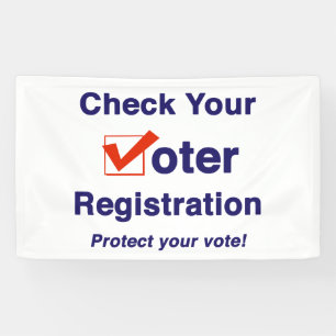 Check Your Voter Registration 2026 Elections Banner