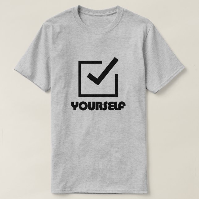 Check Yourself T-Shirt (Design Front)