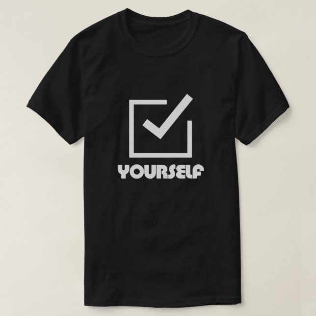 Check Yourself T-Shirt (Design Front)