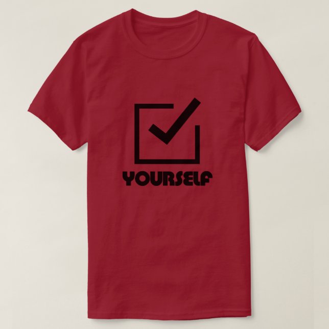Check Yourself T-Shirt (Design Front)