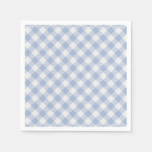Checked Blue Gingham Classic Napkin