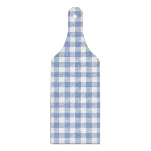 Checked Blue Gingham Classic Pattern Cutting Board