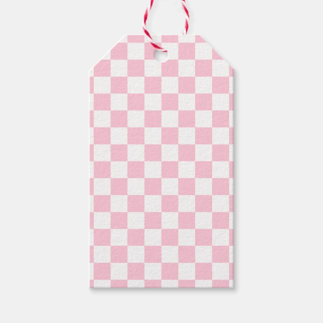 Checked Gift Tags (Front)