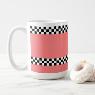 Checker 🌸 coffee mug 15oz