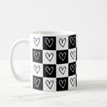 Checkerboard Hearts