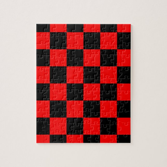 CHECKERBOARD JIGSAW PUZZLE (Vertical)