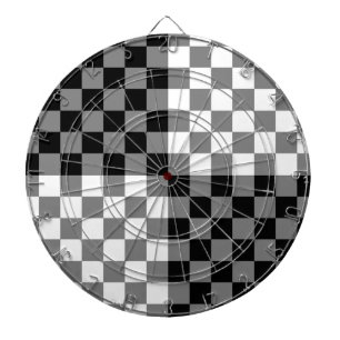 CHECKERBOARD PATTERN DARTBOARD