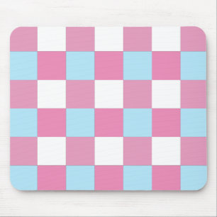Checkerboard Pattern Mouse Pad