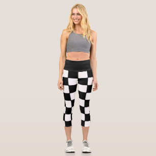 CHECKERBOARD RETRO leggings