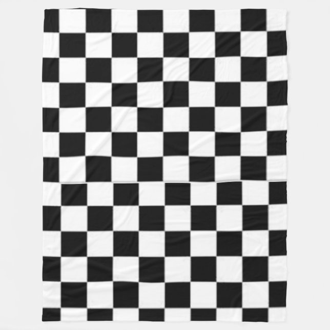 CHECKERED FLAG FLEECE BLANKET (Front)