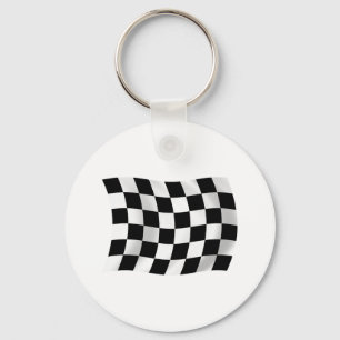 Checkered Flag Keychain