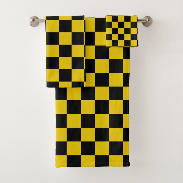 Checkered Gold and Black (En situation)