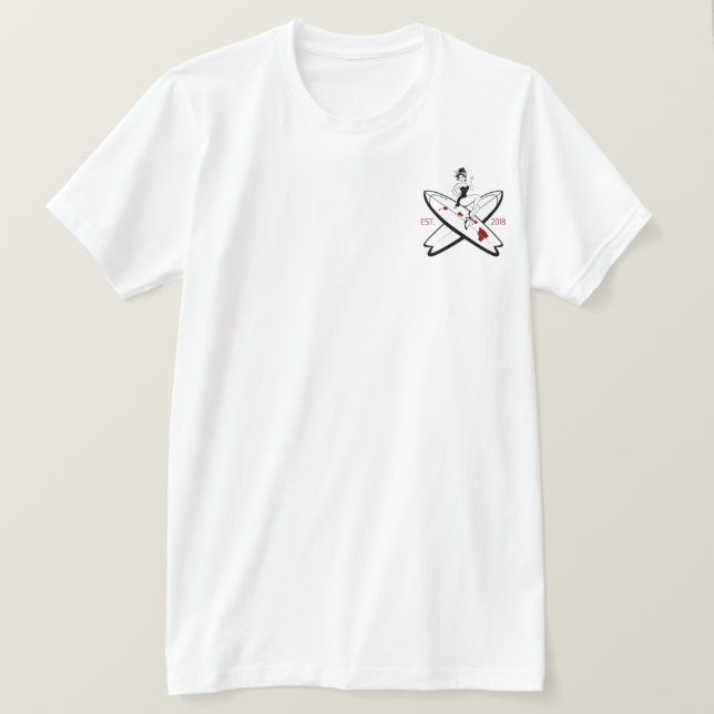 CHECKERED TWISTED HILO TSHIRT (Design Front)
