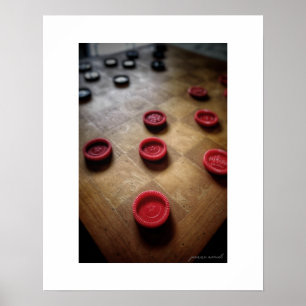 Checkers Americana Poster Print