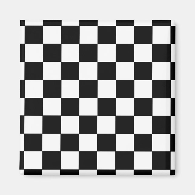 Checkers Magnet (Front)