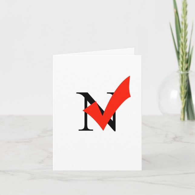 Checking In Card (Front)