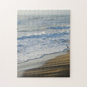 Checking The Shoreline Jigsaw Puzzle