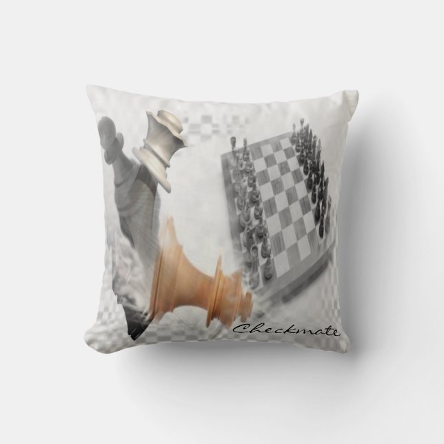 Checkmate American MoJo Pillow (Front)