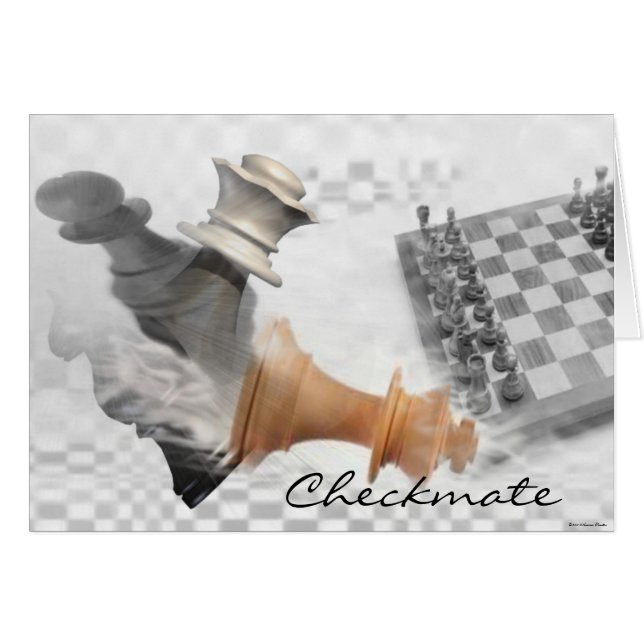 Checkmate Card (Front Horizontal)