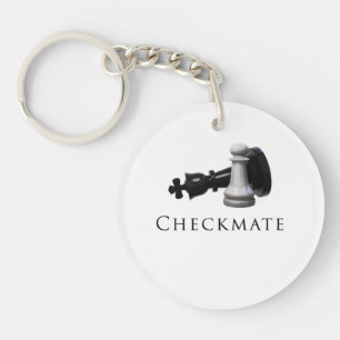 Checkmate Chess Keychain