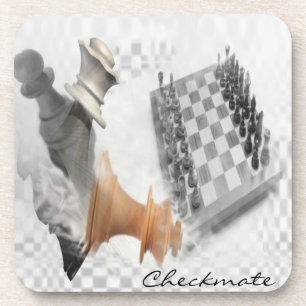 Checkmate Cork Coaster