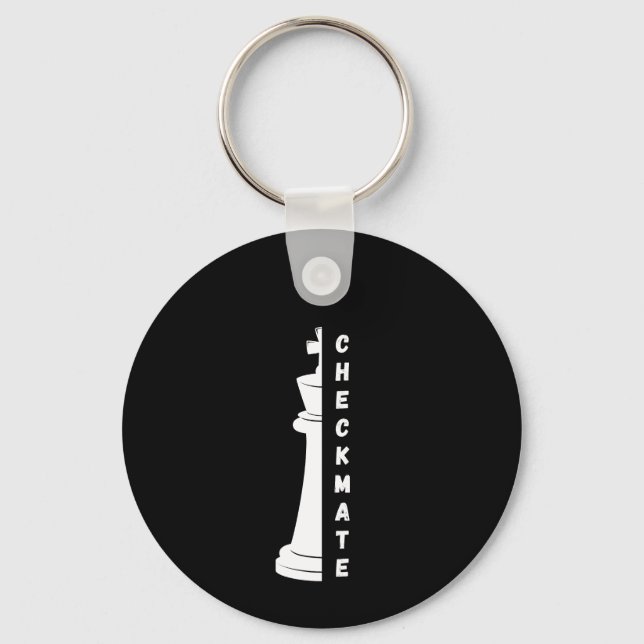 Checkmate Keychain (Front)