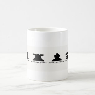 "Checkmate Your Morning: The Mug of Master Moves"