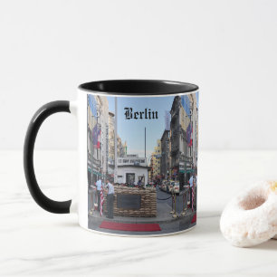 Checkpoint Charlie Berlin   Color Version Mug