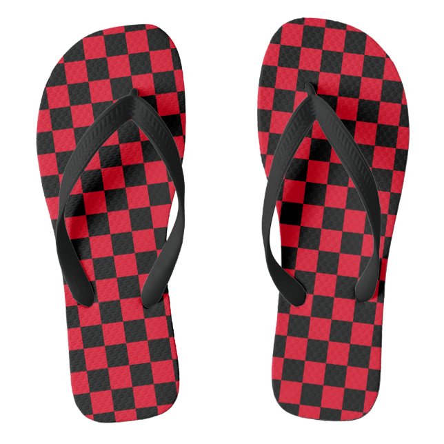 Checks Flip Flops (Footbed)