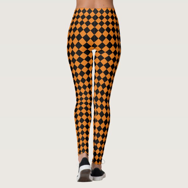 Checks Leggings (Back)