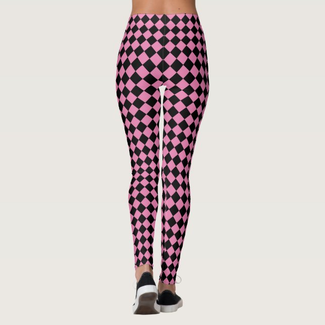 Checks Leggings (Back)