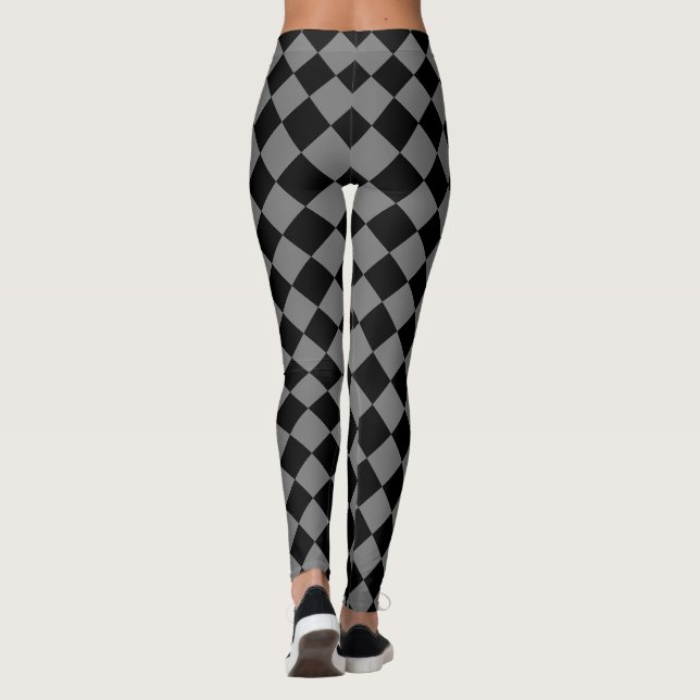Checks Leggings (Back)