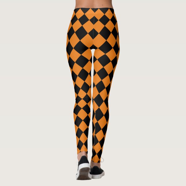 Checks Leggings (Back)