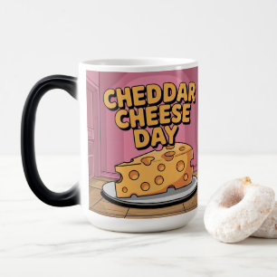 Cheddar Cheese Day Morphing Mug