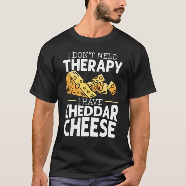 Cheddar Cheese Food 6 T-Shirt (Front)