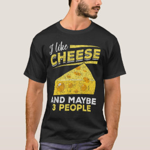 Cheddar Cheese  Foodie Snack Gouda  Cheese 1 T-Shirt