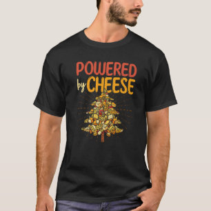 Cheddar Cheese   Foodie Snack Powered By Cheese T-Shirt