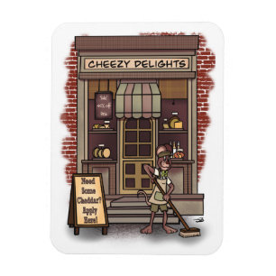 Cheddar Flexible Photo Magnet