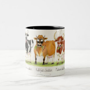 'Cheddar' Mug. Two-Tone Coffee Mug