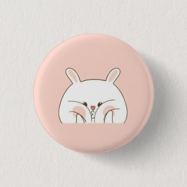 cheeks for days 1 inch round button (Front)