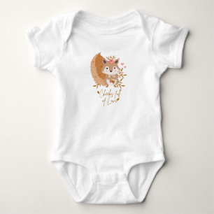 Cheeks full of love  baby bodysuit