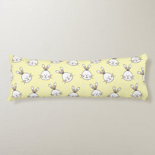 Cheeky Bunnies Pattern Body Pillow