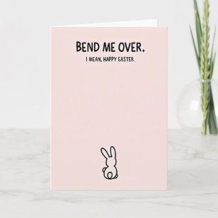 Cheeky Bunny Message Card