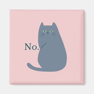 Cheeky Cat Funny Magnet