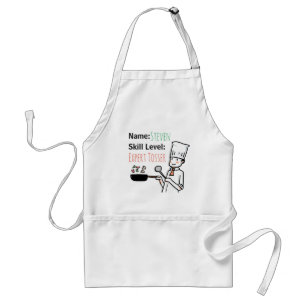 Cheeky Chef Expert Tosser Funny Personalized Standard Apron