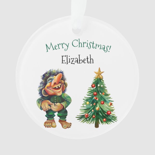 Cheeky Christmas Troll et Tree Delight (devant)