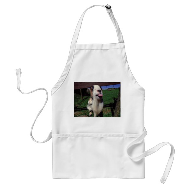 Cheeky Goat Apron (Front)